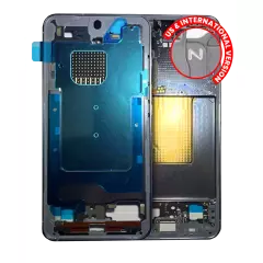 Mid-Frame Housing For Samsung Galaxy S24 5G (US & International Version) (Sapphire Blue)