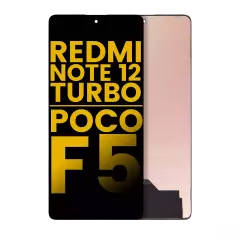 OLED Assembly Without Frame For Xiaomi Redmi Note 12 Turbo / Xiaomi Poco F5 (Refurbished) (All Colors)
