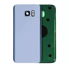 Back Cover Glass For Samsung Galaxy S7 Edge (Service Pack) (Blue)