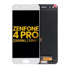LCD Assembly Without Frame For Asus ZenFone 4 Pro (ZS551KL / 2017) (Refurbished) (White)
