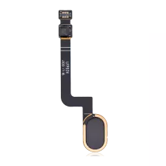 Home Button With Flex Cable For Motorola Moto G5 Plus (XT1687 / 2017) (Genuine OEM) (Black)