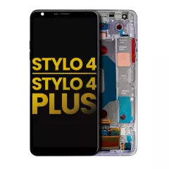 LCD Assembly With Frame For LG Stylo 4 / Stylo 4 Plus (Refurbished) (Lavender Violet)