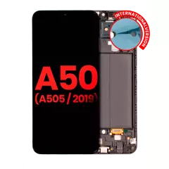 OLED Assembly With Frame For Samsung Galaxy A50 (A505 / 2019) (International Version) (Aftermarket Plus) (All Colors)