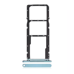 Dual Sim Card Tray For Samsung Galaxy A06 (A065 / 2024) (Premium) (Blue)