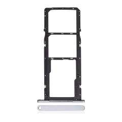 Dual Sim Card Tray For Samsung Galaxy A06 (A065 / 2024) (Premium) (White)