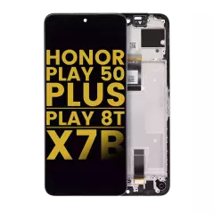 LCD Assembly With Frame For Honor Play 50 Plus / Play 8T / X7B / 90 Smart  (Refurbished) (All Colors)
