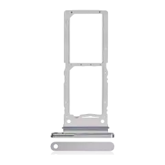 Dual Sim Card Tray For Samsung Galaxy Z Fold 6 (F956) (Premium) (Silver Shadow)