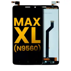 LCD Assembly Without Frame For ZTE Max XL (N9560) (Refurbished) (Black)