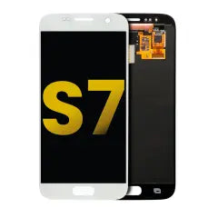 OLED Assembly Without Frame For Samsung Galaxy S7 (Refurbished) (White Pearl)