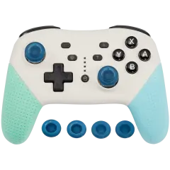 Wireless Dual-Motor Bluetooth Controller For Nintendo Switch (Blue / Green) (DOBE)