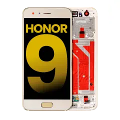 LCD Assembly With Frame For Huawei Honor 9 (Refurbished) (Gold)