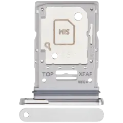 Dual Sim Card Tray For Samsung Galaxy Tab S9 FE Plus  ( X616) (2023) (Silver)