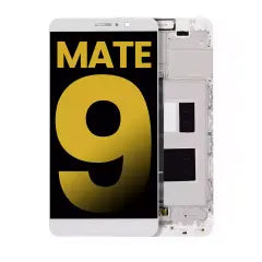 LCD Assembly With Frame For Huawei Mate 9 (Refurbished) (White)