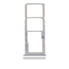 Dual Sim Card Tray For Samsung Galaxy A71 (A715 / 2020) (Prism Crush Silver)