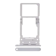 Dual Sim Card Tray For Samsung Galaxy A34 (A346 / 2023) (Silver)