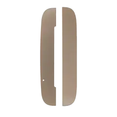 Top And Bottom Back Glass Panels For Motorola Moto Z / Z Force Droid (XT1650-02 / 2016) (Gold)