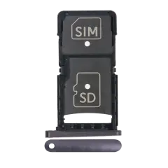 Sim Card Tray For Motorola Droid Turbo 2 (XT1585 / XT1580 / XT1581 / 2015) (Black)