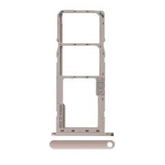 Dual Sim Card Tray For Motorola Moto G7 Play (XT1952 / 2019) (Gold)