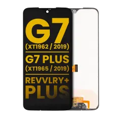LCD Assembly Without Frame For Motorola Moto G7 (XT1962 / 2019) / G7 Plus (XT1965 / 2019) / T-Mobile Revvlry+ Plus (Refurbished) (All Colors)