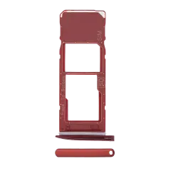 Single Sim Card Tray For Motorola  Moto G7 (XT1962 / 2019)  / Moto G7 Plus (XT1965 / 2019) (Viva Red)
