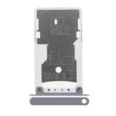 Sim Card Tray For Xiaomi Redmi Note 4X (Platinum Silver)