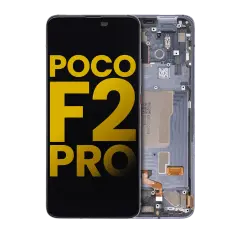 OLED Assembly With Frame For Xiaomi Poco F2 Pro / Redmi K30 Pro (Refurbished) (Cyber Gray)