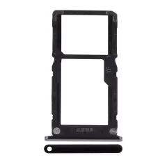 Dual Sim Card Tray For Xiaomi Mi 8 Lite (Midnight Black)