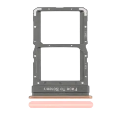 Dual Sim Card Tray For Xiaomi Mi 10 5G / Mi 10 Pro (Peach Gold)