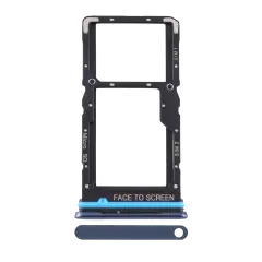 Dual Sim Card Tray For Xiaomi Mi 10T Lite 5G / Note 9 Pro 5G (Atlantic Blue)