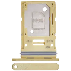 Dual Sim Card Tray For Samsung Galaxy A35 (A356 / 2024)  (Premium) (Lemon)
