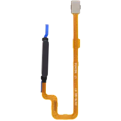 Fingerprint Reader With Flex Cable For Xiaomi Redmi 11 Prime 5G / Note 11E 5G (Thunder Black)