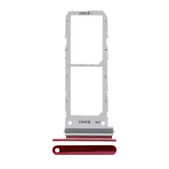 Dual Sim Card Tray For Samsung Galaxy Note 10 (Aura Red)