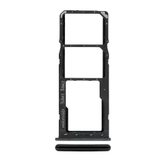 Dual Sim Card Tray For Samsung Galaxy A20 (A205 / 2019) / A30 (A305 / 2019) / A50 (A505 / 2019) (Black)