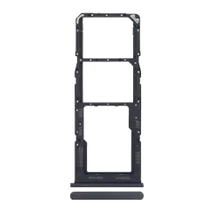 Dual Sim Card Tray For Samsung Galaxy A02 (A022 / 2020) (Black)