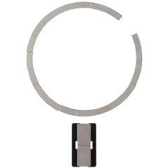 Wireless NFC Charging MagSafe Magnet Compatible For iPhone 16 / 16 Plus / 17