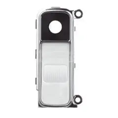 Back Camera Lens With Power & Volume Buttons For LG K10 (2016) (White)