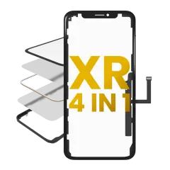 4 in 1 (Glass With OCA Pre-Installed + Frame + Digitizer ) For iPhone XR (OCA Master)