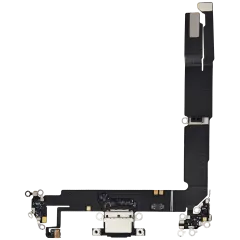 Charging Port Flex Cable For iPhone 16 Plus (Premium) (Black)