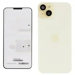 Back Glass w/ MagSafe Magnet & NFC & Flashlight Flex For IPhone 15 Plus (Genuine OEM) (Yellow)