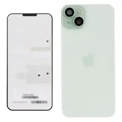 Back Glass w/ MagSafe Magnet & NFC & Flashlight Flex For IPhone 15 Plus (Genuine OEM) (Green)