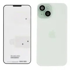 Back Glass w/ MagSafe Magnet & NFC & Flashlight Flex For IPhone 15 (Genuine OEM) (Green)