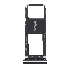 Single Sim Card Tray For Alcatel 3C (5026 / 2018) (Black)