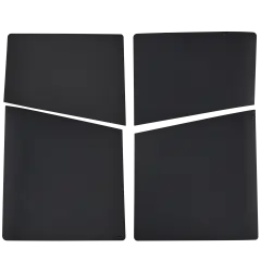 Faceplate Cover (Top & Bottom) For Sony PlayStation 5 Slim  (Black)