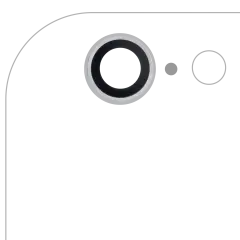 Back Camera Lens For iPhone 6  / 6S (Silver) (10 Pack) (Real Sapphire l Premium)