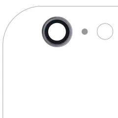 Back Camera Lens For iPhone 6 Plus / 6S Plus (Space Gray) (10 Pack) (Real Sapphire l Premium)