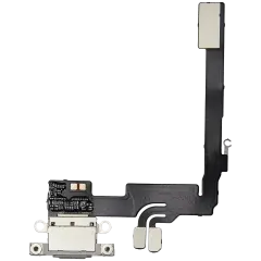 Charging Port Flex Cable For iPhone 16 Pro (Aftermarket Plus) (White Titanium)