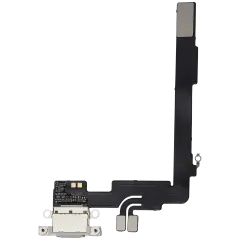 Charging Port Flex Cable For iPhone 16 Pro Max (Aftermarket Plus) (White Titanium)