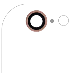Back Camera Lens For iPhone 6S (Rose Gold) (10 Pack)