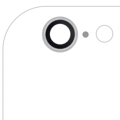 Back Camera Lens For iPhone 6 / 6S (Silver) (10 Pack)