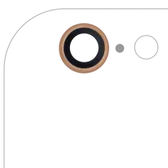 Back Camera Lens For iPhone 6 / 6S (Gold) (10 Pack)